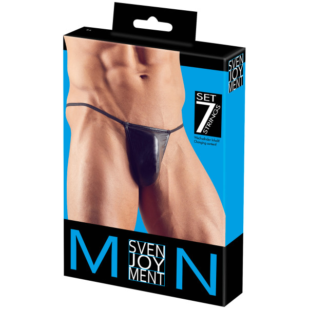 Svenjoyment Herren String-Tanga 7er-Pack