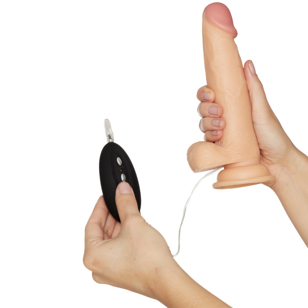 Realrock Realistischer Dildo Vibrator 20 cm mit Fernbedienung