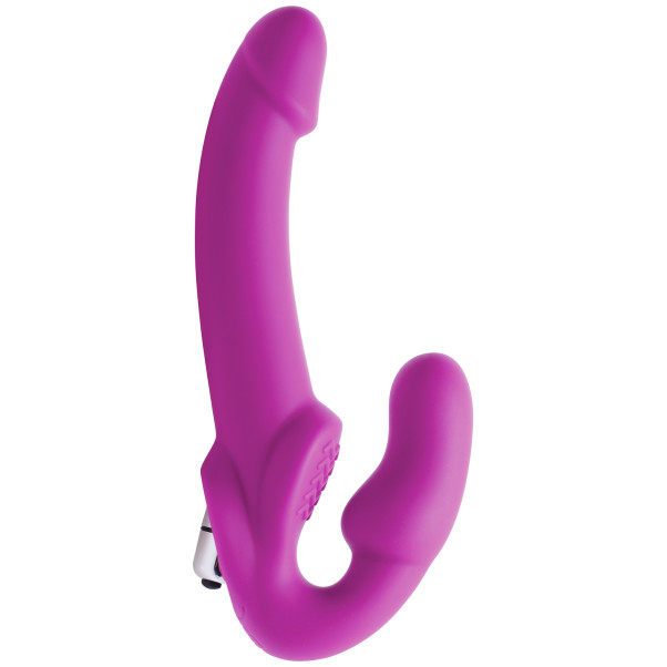 Strap U Evoke Umschnalldildo mit Vibrator