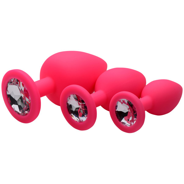 Frisky Pink Pleasure Analplug-Set