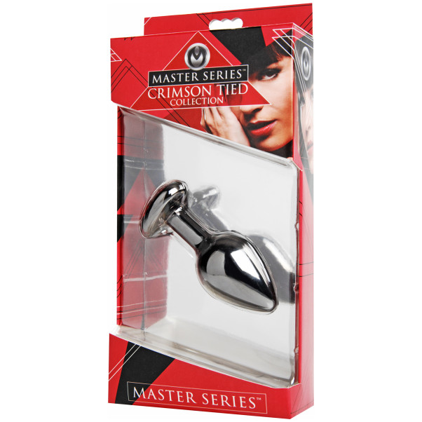 Master Series Crimson Tied Scarlet Heart Analplug