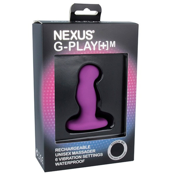 Nexus G-Play Wiederaufladbarer Analvibrator Medium