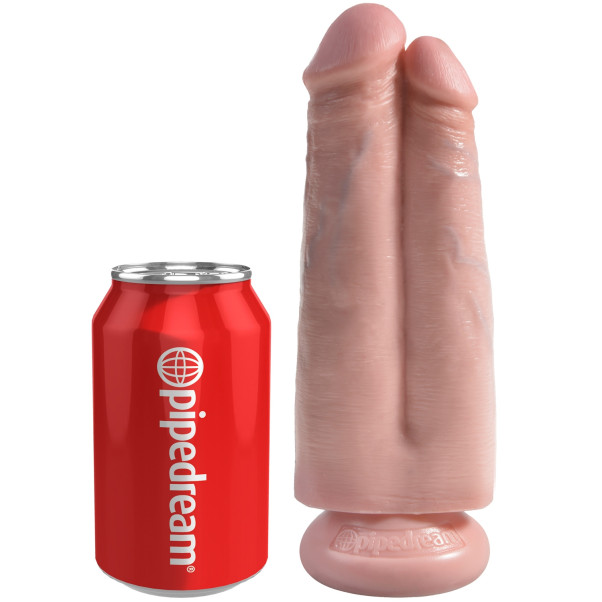 King Cock Two Cocks One Hole Doppeldildo 21 cm