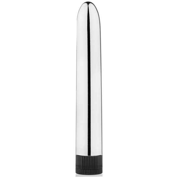 Seven Creations Klassischer silberner Dildo-Vibrator