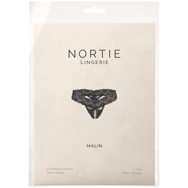 NORTIE Malin Schrittfreier Orgasmus String-Tanga mit Perlen