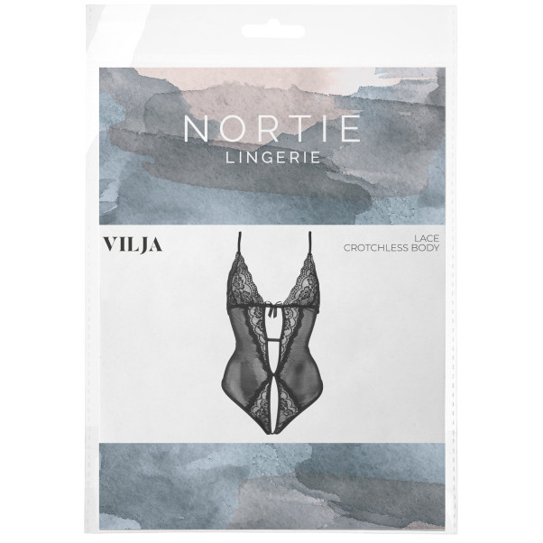 NORTIE Vilja Lace Crotchless Body