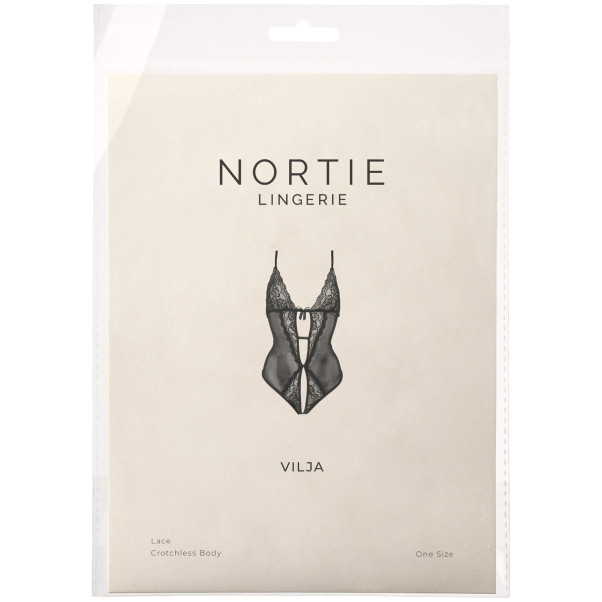 NORTIE Vilja Lace Crotchless Body