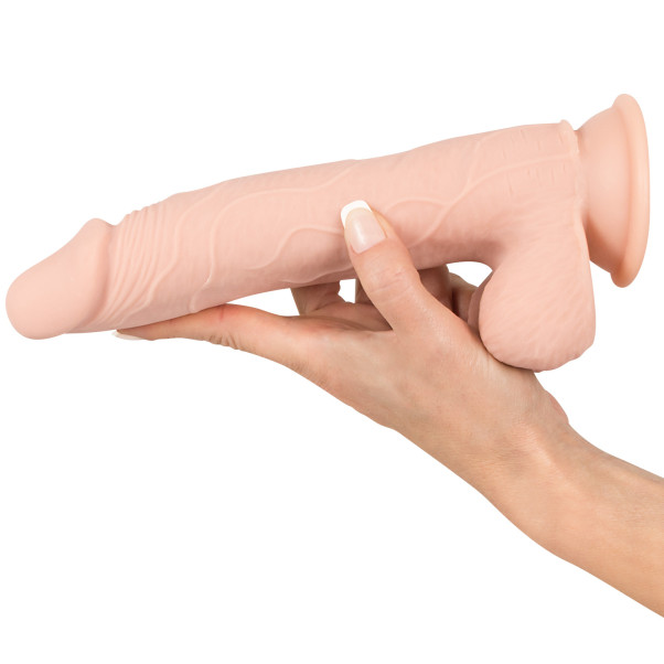 Nature Skin Biegsamer Dildo 24 cm mit Saugnapf