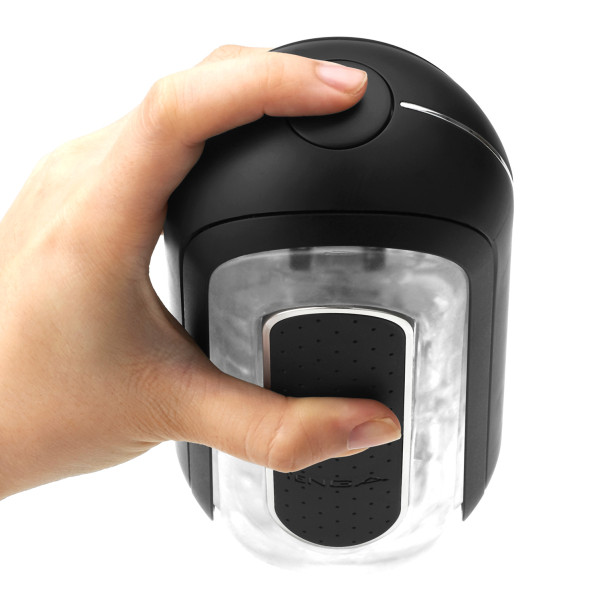 Tenga Flip Zero Black Handjob Masturbator mit Vibrator