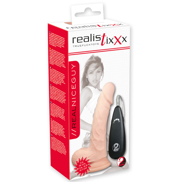 You2Toys Realistixxx Real Nice Guy Vibrierender Dildo 17.5 cm
