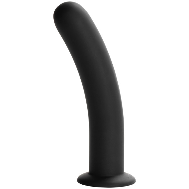 Sinful Slender Black Silikondildo Extra Groß mit Saugnapf 