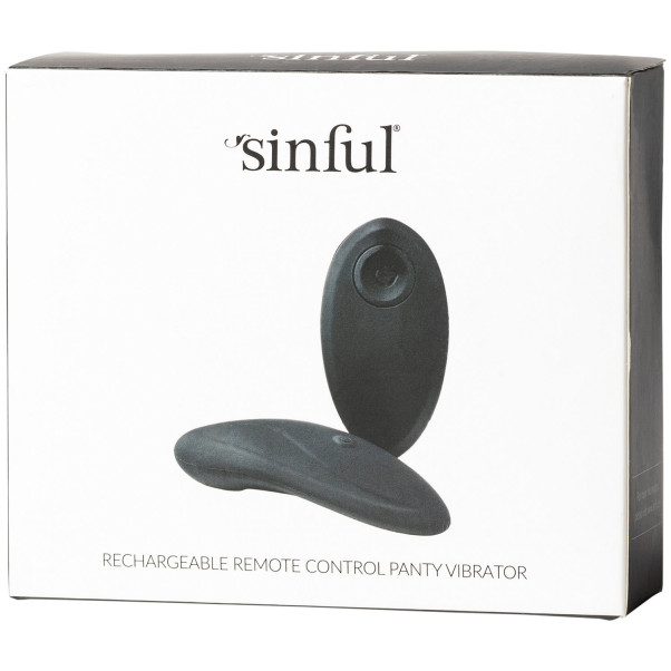 Sinful Wiederaufladbarer Panty Vibrator mit Fernbedienung