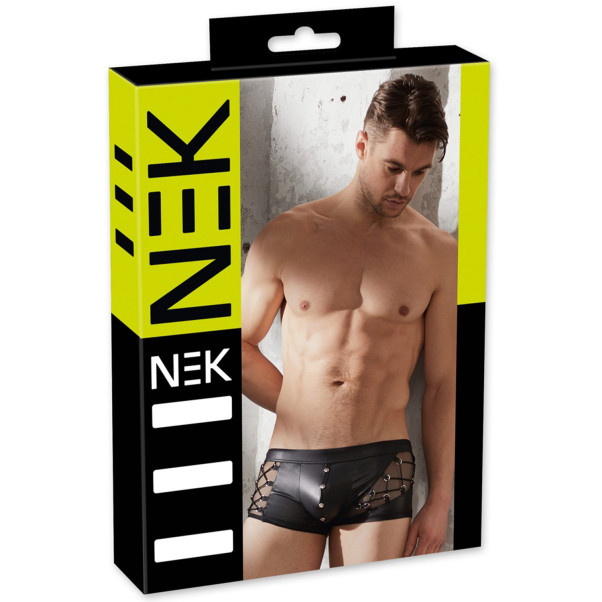 NEK Wetlook Boxershorts mit Druckknöpfen