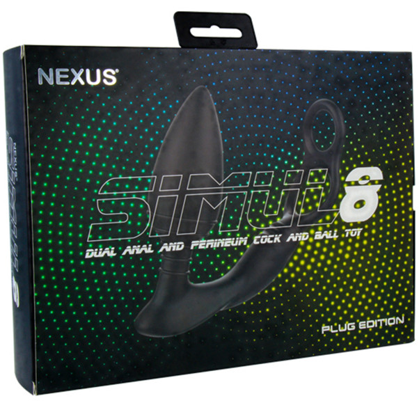 Nexus Stimul8 Vibrierender Analplug mit Penisring