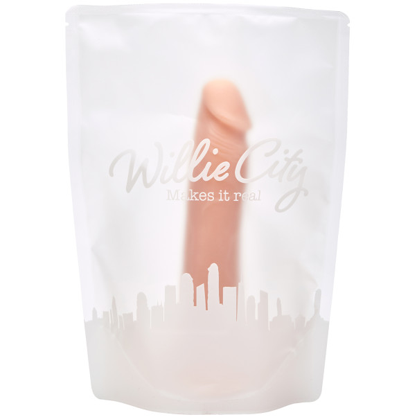 Willie City Luxe Realistischer Silikondildo mit Saugnapf 18 cm