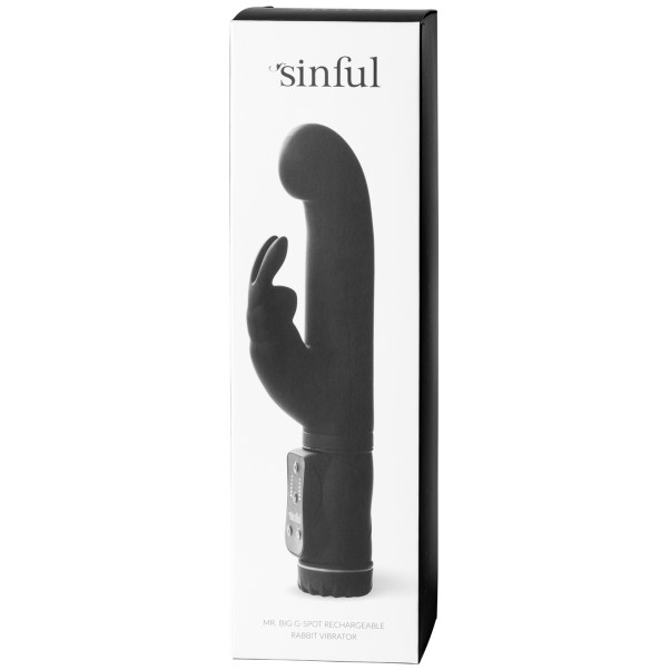 Sinful Mr Big G-Spot Wiederaufladbarer Rabbit-Vibrator