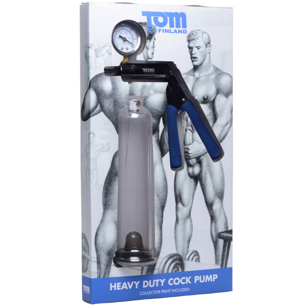 Tom of Finland Heavy Duty Penispumpe mit Manometer