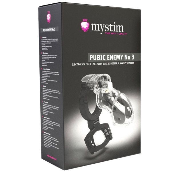 Mystim Pubic Enemy No. 3 Elektro Keuschheitsgürtel