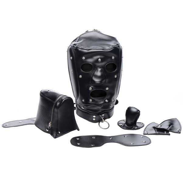 Master Series Muzzled BDSM Haube