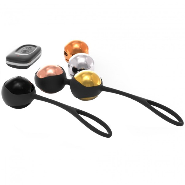 Marc Dorcel Ferngesteuertes Liebeskugel-Set mit Vibrator