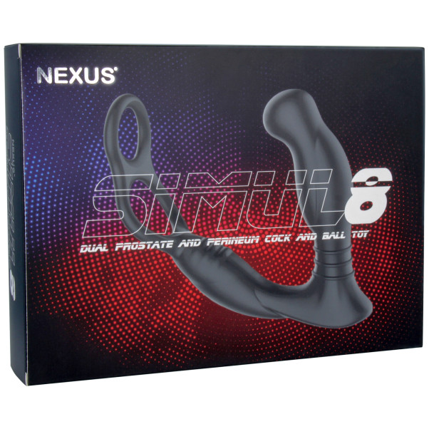Nexus Simul8 Prostatavibrator mit Penisring