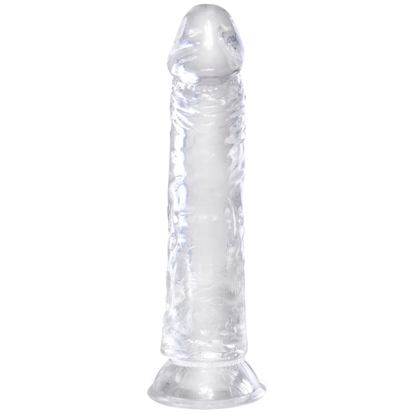 King Cock Durchsichtiger Dildo 22,5 cm mit Saugnapf