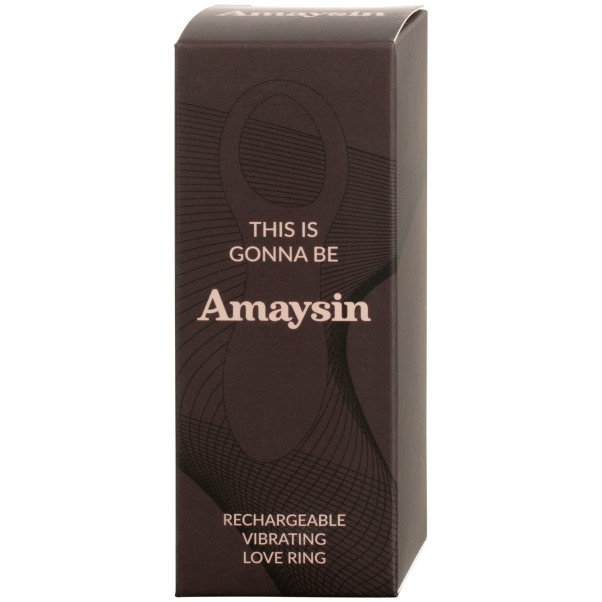 Amaysin Wiederaufladbarer Penisring mit Vibration