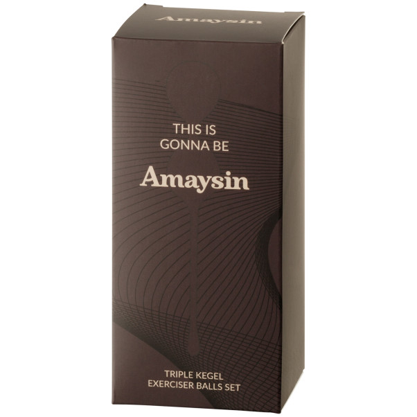 Amaysin Triple Liebeskugeln Übungskugeln-Set