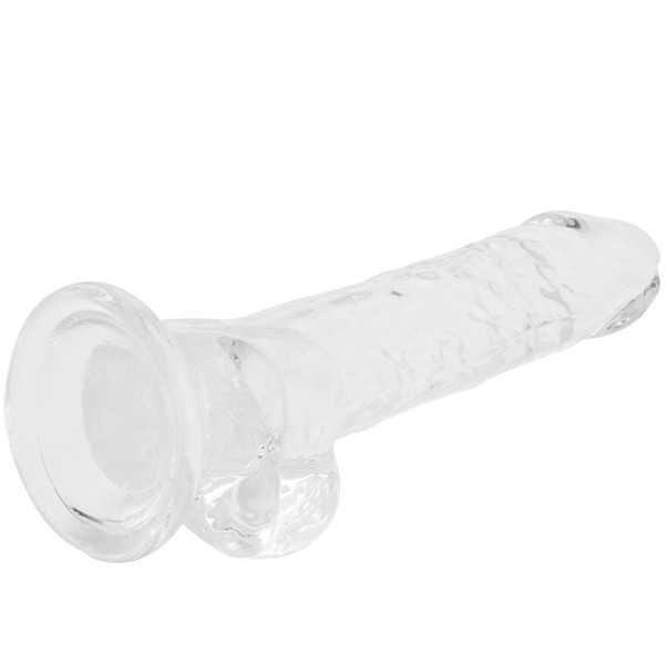 Willie City Classic Realistischer Transparenter Dildo 19,5 cm mit Saugnapf
