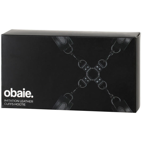 obaie Hogtie-Manschetten aus Kunstleder