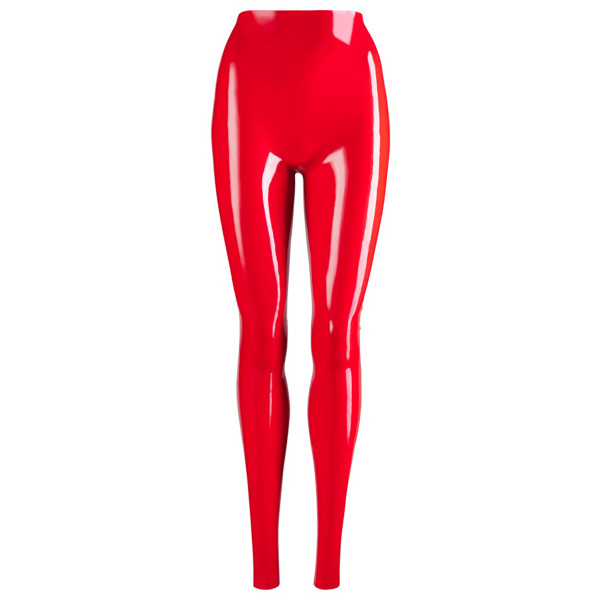 Late X Latex Leggings Rot