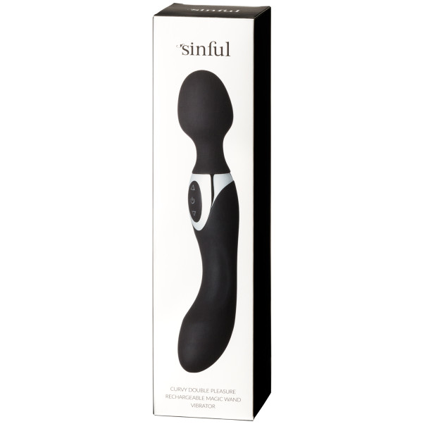 Sinful Curvy Double Pleasure Wiederaufladbarer Massagestab