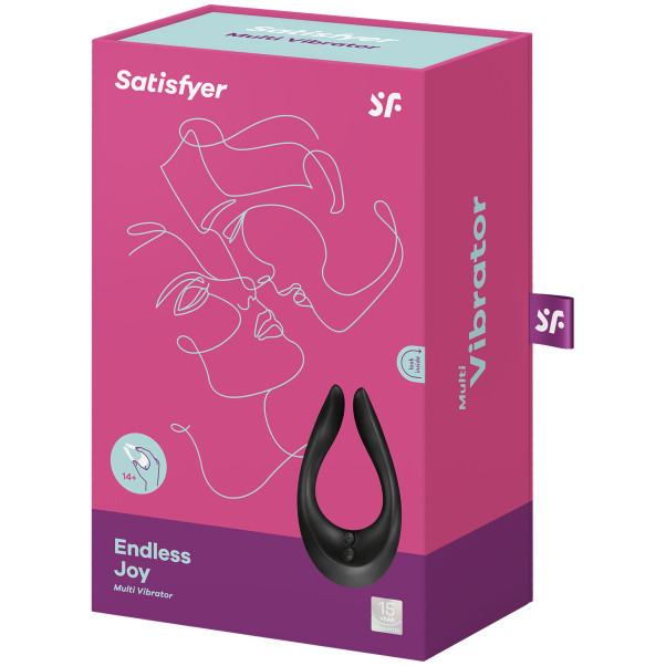Satisfyer Endless Joy Partner Vibrator Black