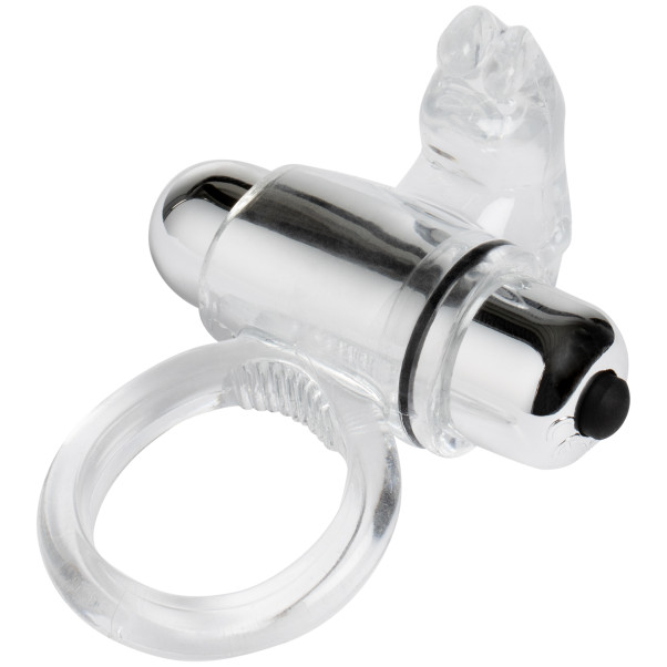 baseks vibrierender Rabbit-Penisring Transparent