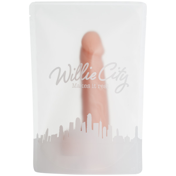 Willie City Luxe Realistischer Silikondildo mit Saugnapf 21 cm