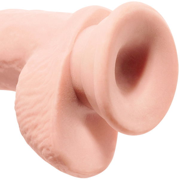 King Cock Plus Triple Density Dildo mit Hoden 25 cm