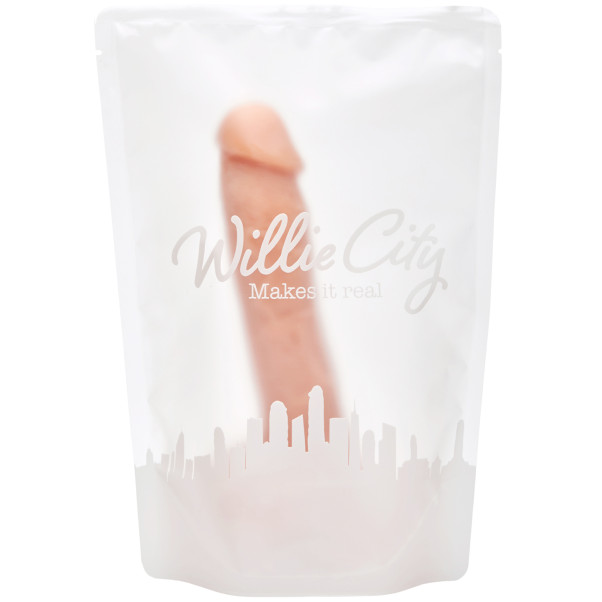 Willie City Luxe Realistischer Silikondildo 20 cm mit Saugnapf