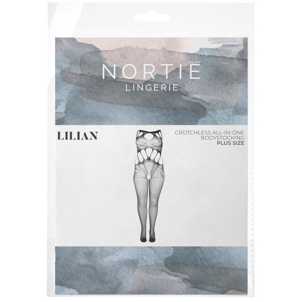 Nortie Lilian Ouvert Catsuit Plus Size