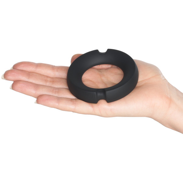Doc Johnson Kink Silikonbeschichteter Metall-Penisring