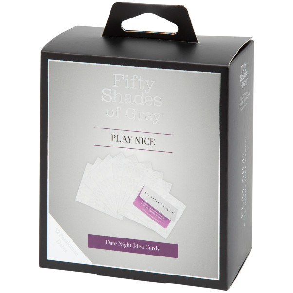 Fifty Shades Of Grey Play Nice Date-Night-Ideen Karten 