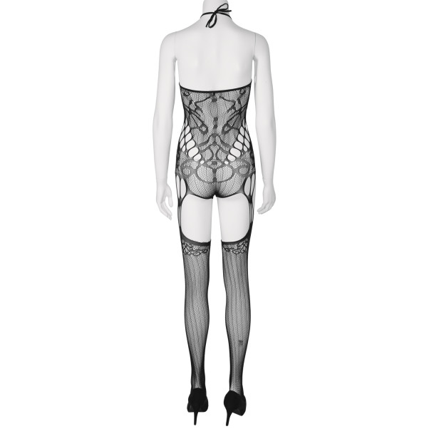 Sheer Fantasy Goodnight Kiss Body mit Strümpfen