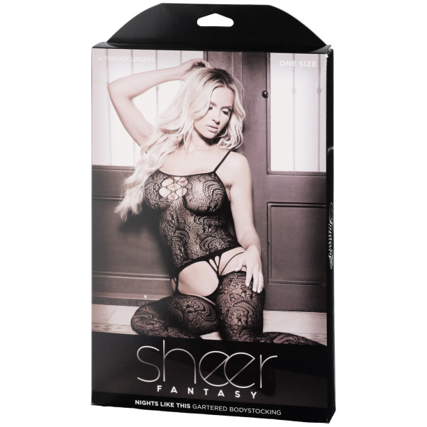 Sheer Fantasy Nights Like This Strumpfhalter-Body