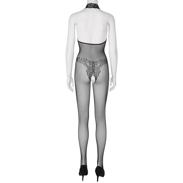 Sheer Fantasy Back to Black Spitzen-Body mit Zier-Tattoo