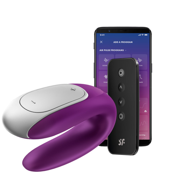 Satisfyer Double Fun App-gesteuerter Vibrator für Paare