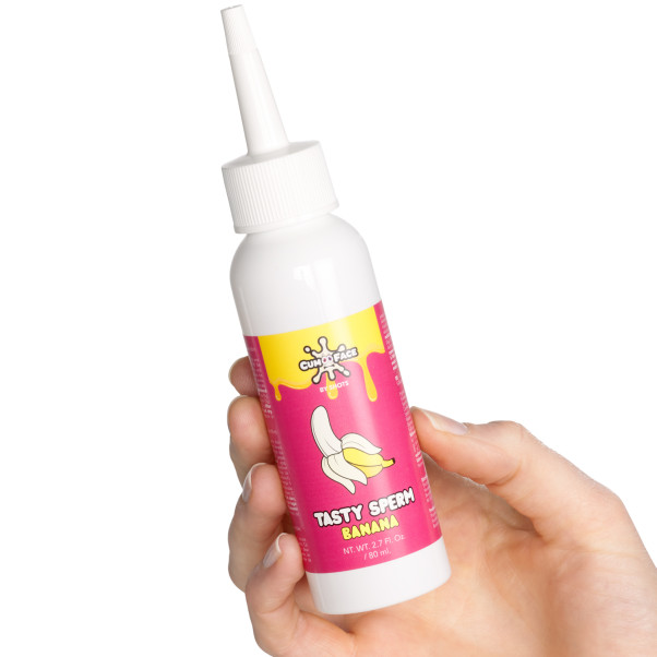 Cum Face Tasty Sperm Liquid mit Bananengeschmack 80 ml