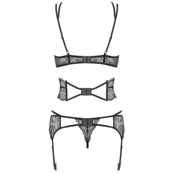 Obsessive Frivolla BH- und Strumpfhalter-Set