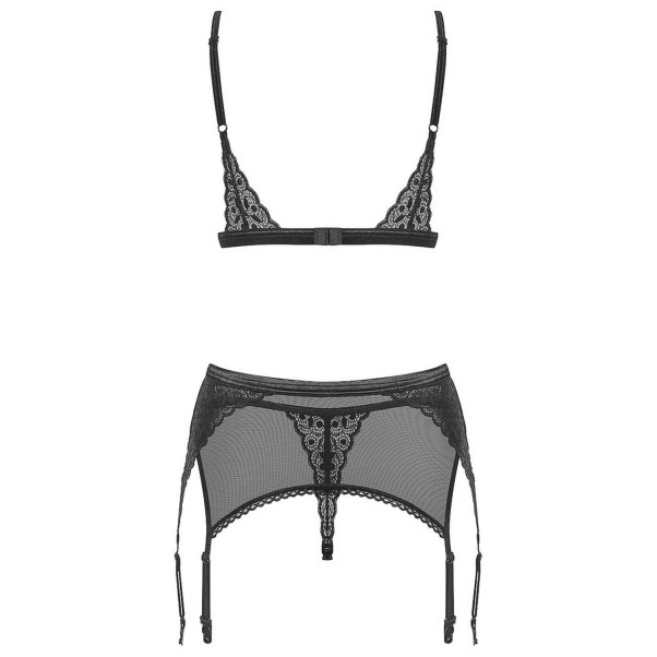 Obsessive Shibu BH- und Strumpfhalter-Set