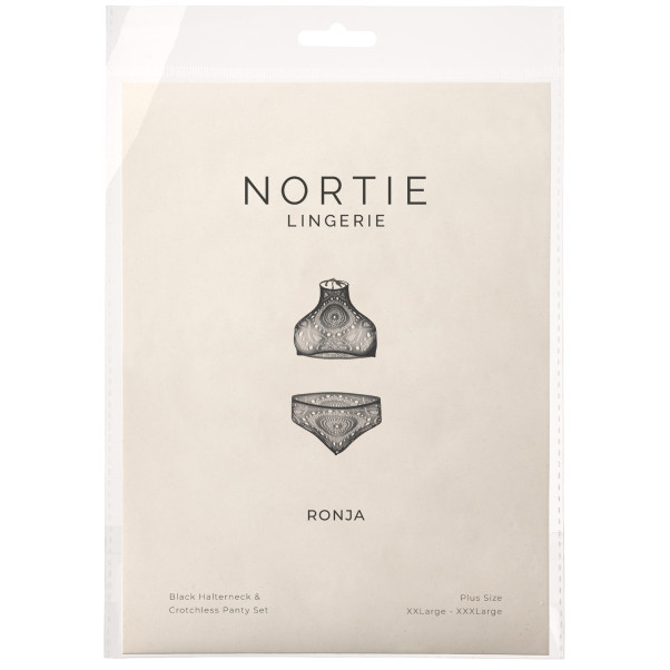 NORTIE Ronja Neckholder & Schrittfreier Slip Set Plus Size
