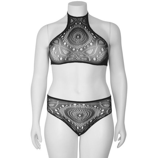 NORTIE Ronja Neckholder & Schrittfreier Slip Set Plus Size