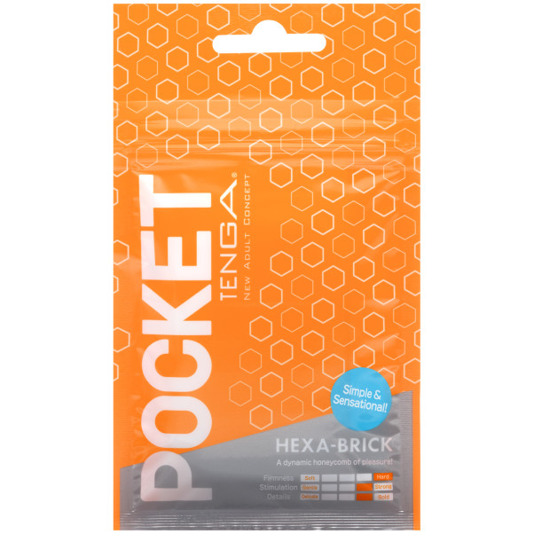 TENGA Pocket Hexa-Brick Masturbator